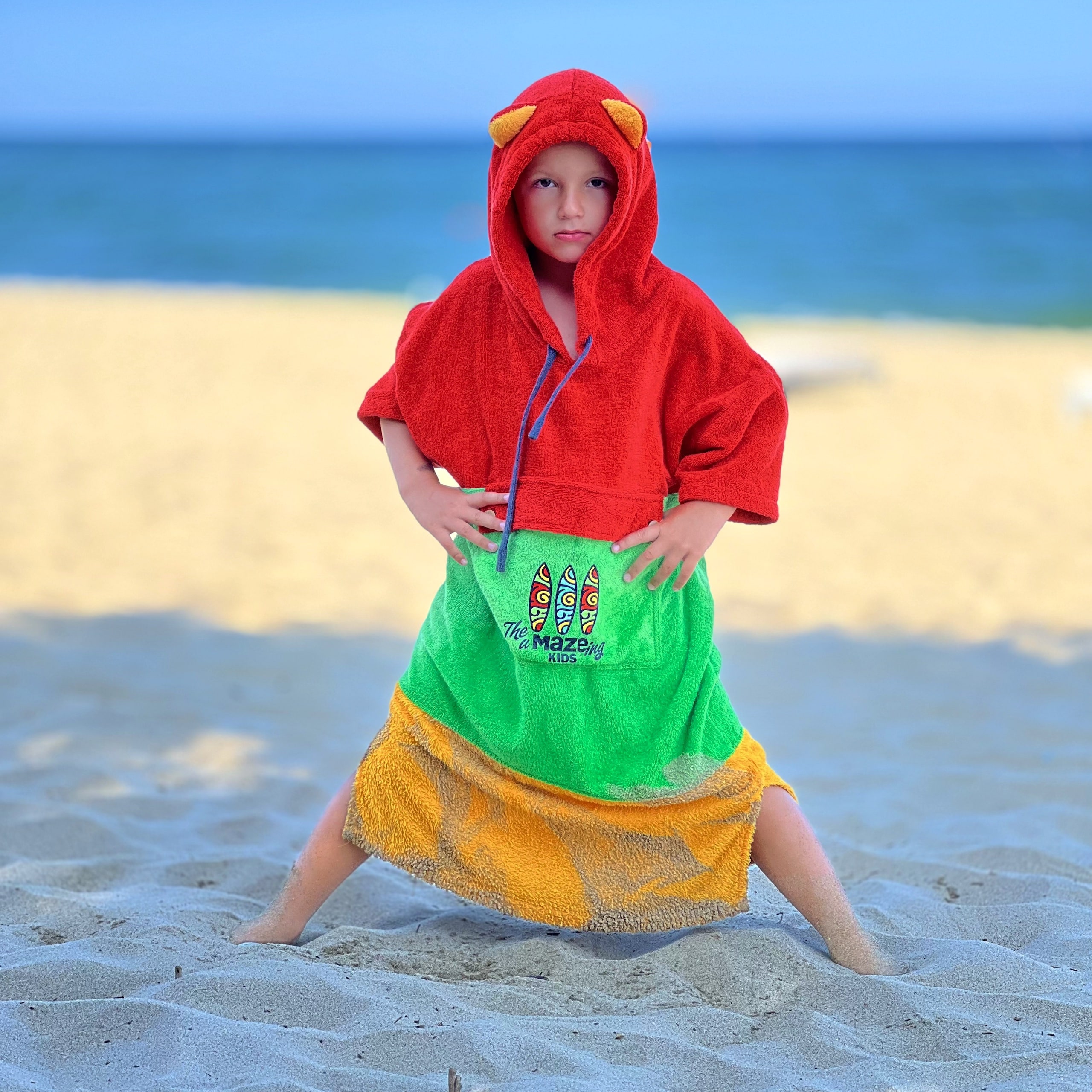 ПОНЧО MAZE SURF BEAR